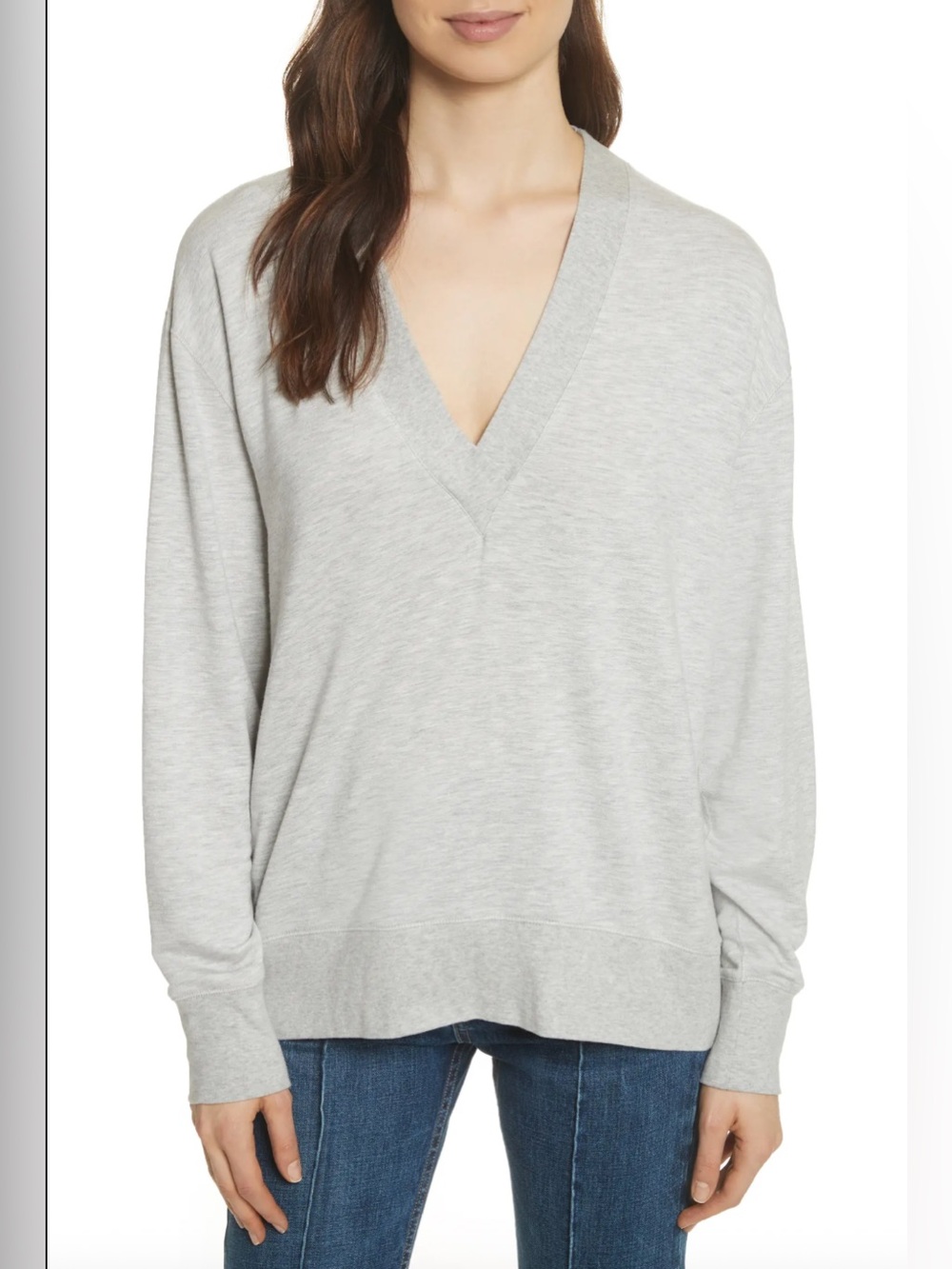 Rag & Bone Flora Sweatshirt XS - V neck long sleeve